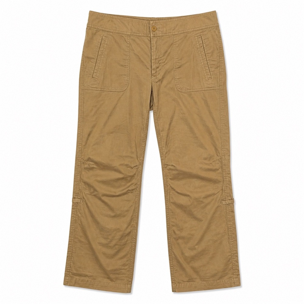 North Face Khaki Cargo Pants Size 14 Hiking‎ Outdoor Utility Casual Convertible